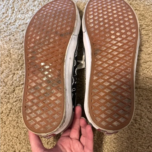 Vans Gray and Black Sneakers - Picture 5 of 7